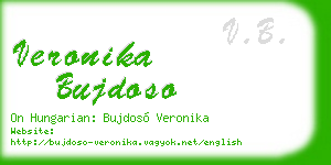 veronika bujdoso business card
